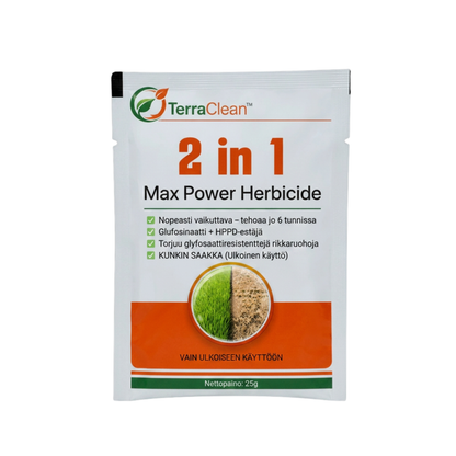 TerraClean™ | 2-in-1 Max Power -rikkakasvien torjunta-aine